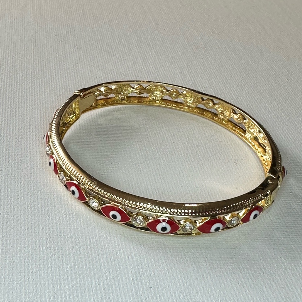 Red Evil Eye Bangle